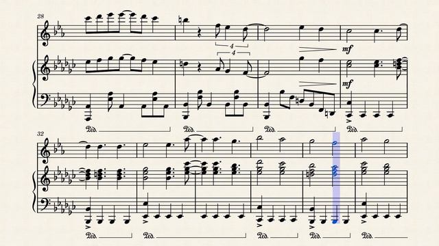 Black Rover Sax/Piano - Black Clover OP3 (Music Sheets) смотреть онлайн