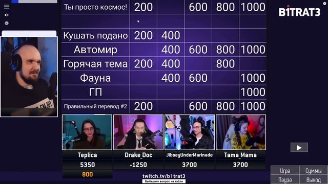 СВОЯ ИГРА C Юрой Битрейтом (ПРЕДНОВОГОДНИЙ ВЫПУСК 2022) смотреть онлайн