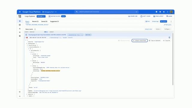 Google Home Debugging Tools: Event logs смотреть онлайн