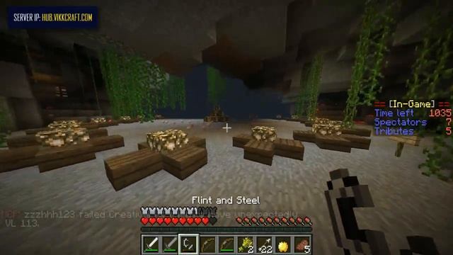 Minecraft Hunger Games #167 'SLAYIN!' with Vikkstar123 смотреть онлайн
