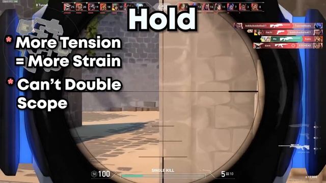 DON'T Switch to HOLD! (Toggle VS Hold) | Valorant Guide смотреть онлайн