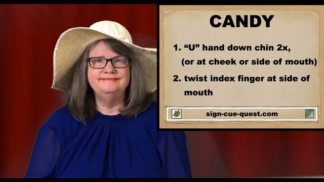 How To Sign CANDY — ASL Word Of The Day — Word 53 смотреть онлайн