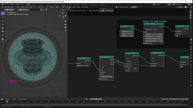 Blender Geometry Nodes Tutorial - Create Intricate Organic Structures смотреть онлайн