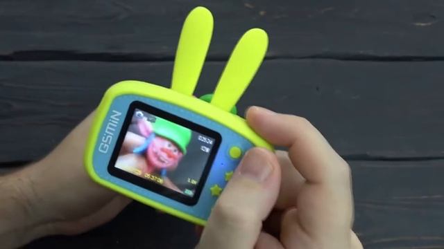 Детский цифровой фотоаппарат с селфи камерой GSMIN Fun Camera View смотреть онлайн