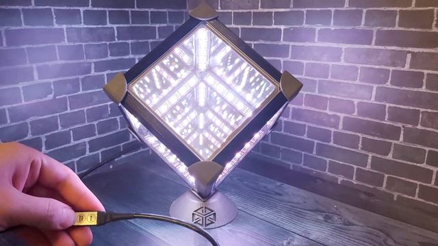 Светодиодный ночник Hyper Cube (Гиперкуб) смотреть онлайн