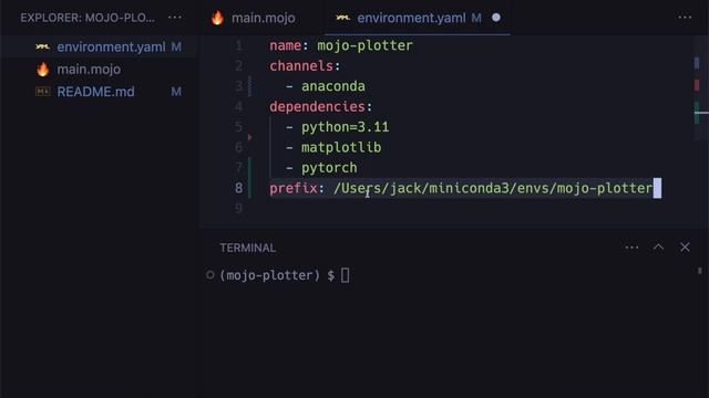 Cross Platform Mojo App with Conda, PyTorch and Matplotlib смотреть онлайн