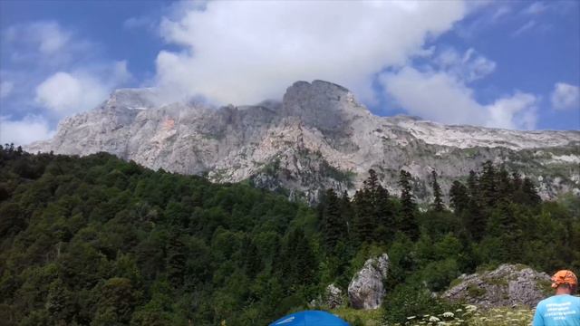 Пешком Через Кавказский Хребет. 4 дня пути.4 перевала.Гора Фишт смотреть онлайн