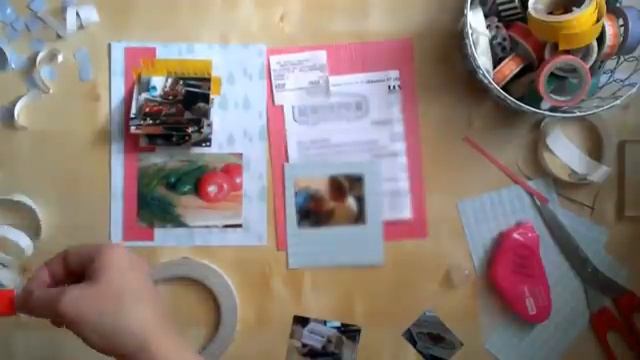 История одного дня: создание скрап альбома, часть 1 смотреть онлайн