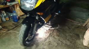 лукойл люкс lukoil luxe 10w-40 в мотоцикл cbr1000f