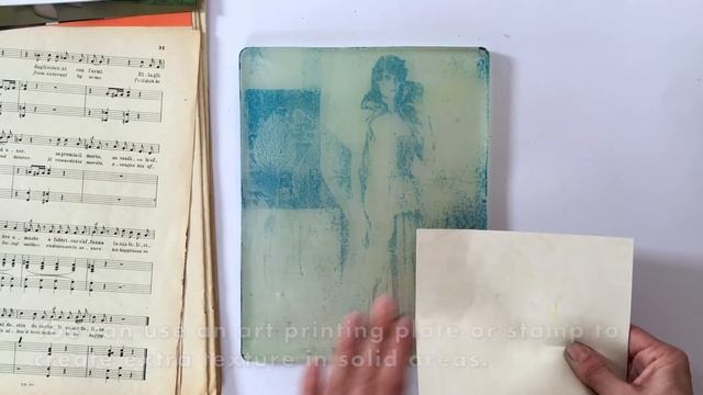 Resist Printing with Gelli Arts® Plates, Books, and Magazines смотреть онлайн