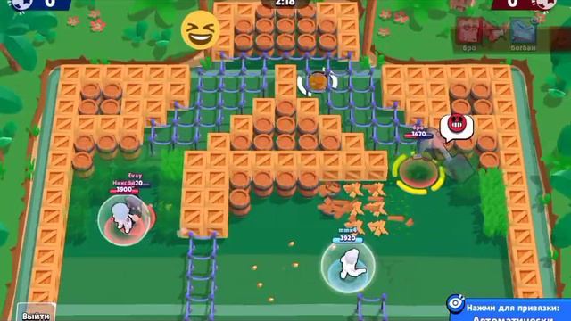 Нита на 23ранг в броуболе (есть баги) Brawl stars! смотреть онлайн