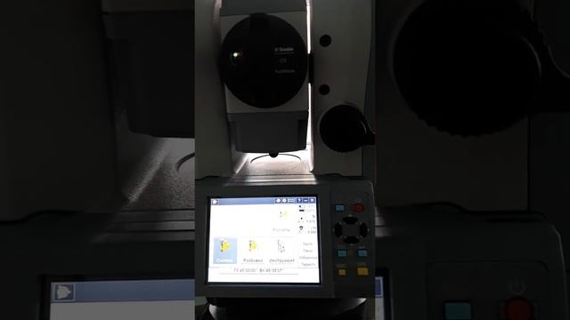 Установка станции в тахеометр Trimble C5 с помощью программного обеспечения Trimble Access смотреть онлайн