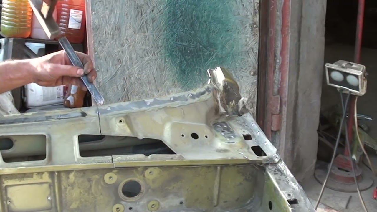 Ланос боковой удар