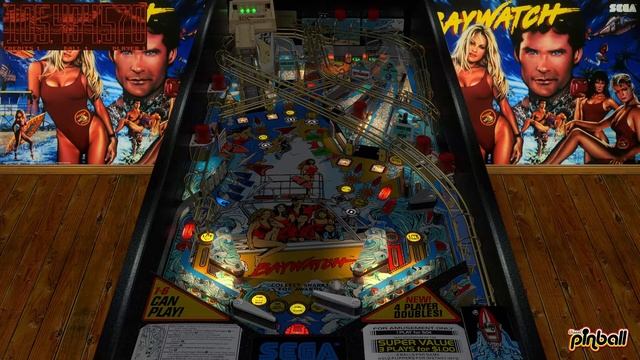 Baywatch (Sega 1995) | Visual Pinball X | Table Snapshot (Desktop Mode) смотреть онлайн
