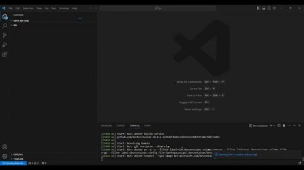 How to Mount Docker Container Instance In Visual Studio Code