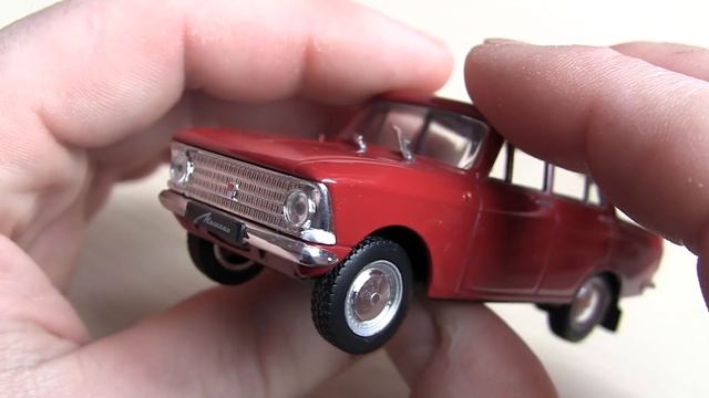 Москвич-408 полный обзор модели автомобиля в масштабе 1:43 Деагостини / Deagostini Moskvich-408