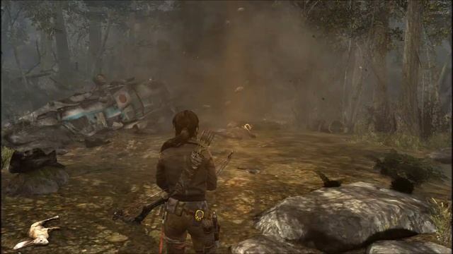 Tomb Raider - Bird Hunt With Explosive Arrow смотреть онлайн