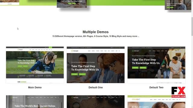 Eduvision - Online Course Multipurpose Education WordPress Theme смотреть онлайн