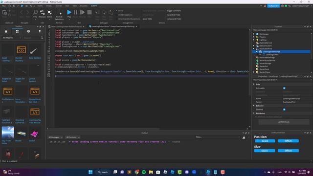 How To Make AN ASSET LOADING SCREEN In Roblox! [READ DESC] смотреть онлайн