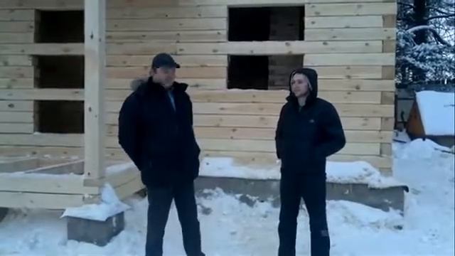 Отзыв о строительстве дома из бруса от компании "ДомаК" смотреть онлайн