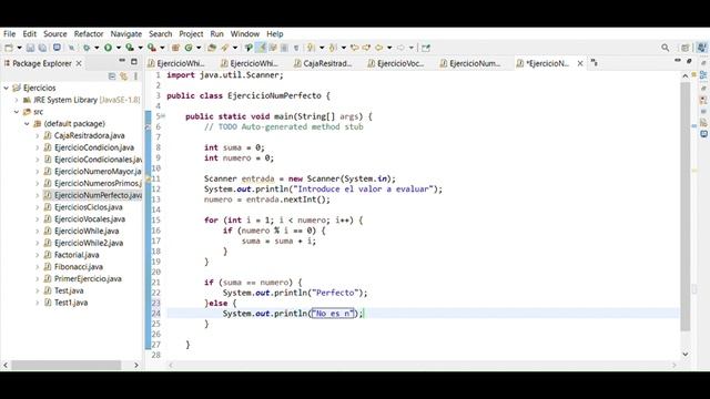 Ciclos o Bucles | For en JAVA | Numero perfecto смотреть онлайн