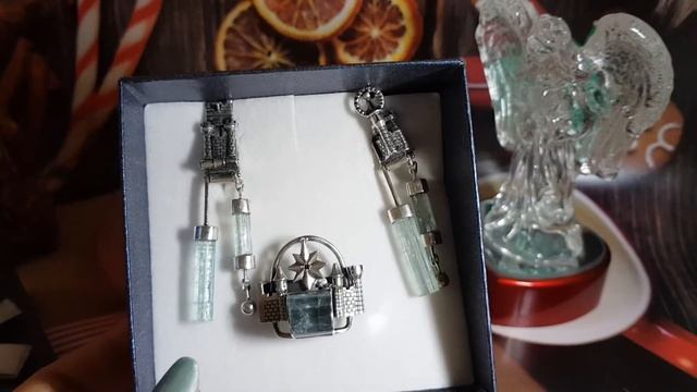 Украшения компании ФИТ-Замок Снежной Королевы-Вторая часть-аквамарин