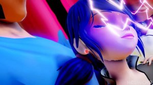 [Miraculous Ladybug] Dupain family TRIO TRANSFORMATION (Marinette Sabine & Tom) + AKUMATIZED