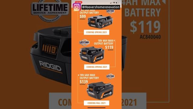 Introducing The All New RIDGID 18V Platform?