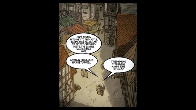 Witcher 3 Comic Book Flip Through Reason of State Part 1 смотреть онлайн