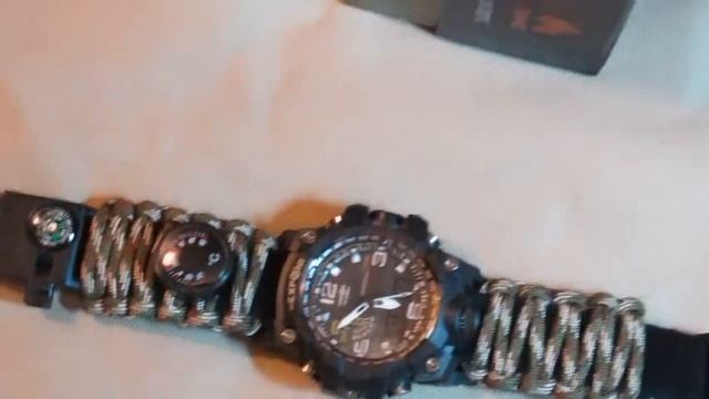 Часы для подводного плавания.Часы спас набор или часы для выживания!Часы для туризма,охоты и рыбалк смотреть онлайн