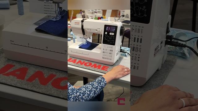 Janome My Jeans & Stretch 9077 : Le Réglage De La Position D'arrêt De L'aiguille