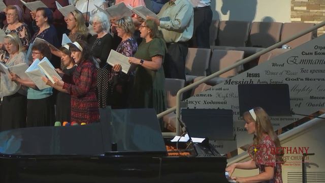Разве возможно измерить эту боль - поет 1й хор ц. Вифания MN смотреть онлайн