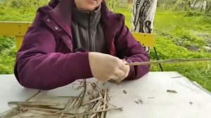Мастер-класс/Подготовка камыша для плетения/Народное творчество