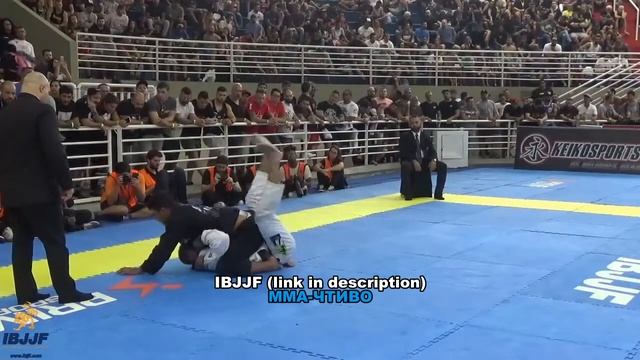 Худсон Матеуш: чёткий сабмишн / Rudson Mateus: nice submission. 2019 IBJJF Brasileiro. смотреть онлайн