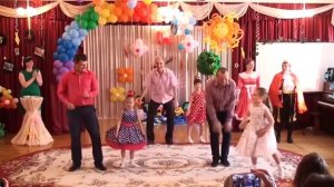 танец пап с дочками «Буги-вуги»