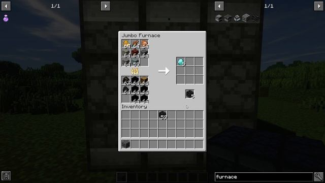 Minecraft 1.16.5 - Jumbo Furnace mod смотреть онлайн