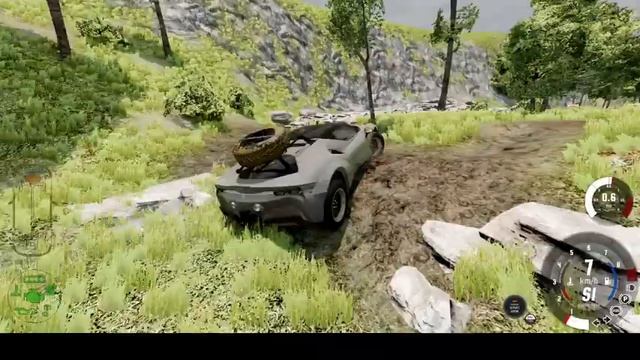 Ferrari SF90 trial BeamNG.drive смотреть онлайн