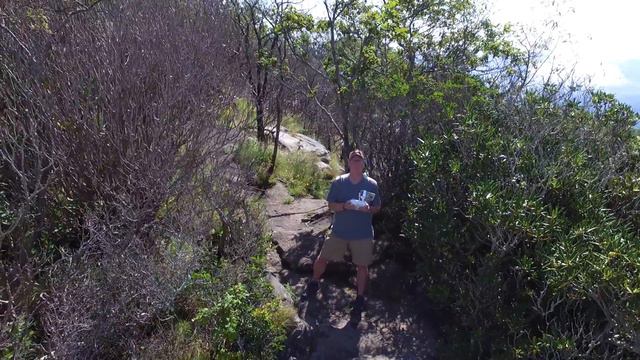 Pickens Nose Summit Tricky Drone Landing in High Wind смотреть онлайн