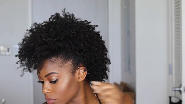 LAZY NATURAL HAIR STYLES (Type 4 Hair) | Kaice Alea смотреть онлайн