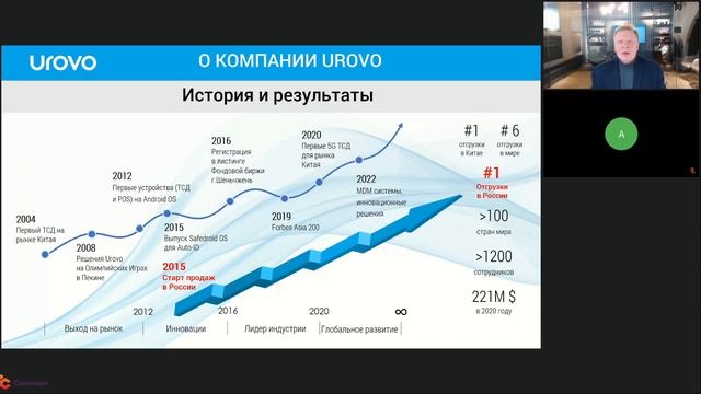 Вебинар «DataMobile и Urovo — 3 месяца на максимум!» смотреть онлайн