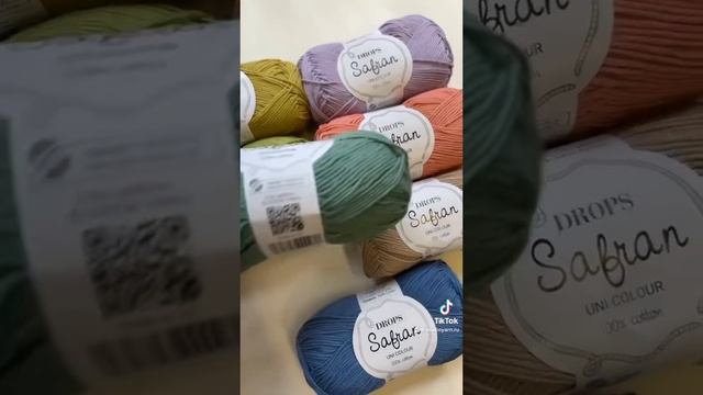 Обзор пряжи DROPS SAFRAN смотреть онлайн