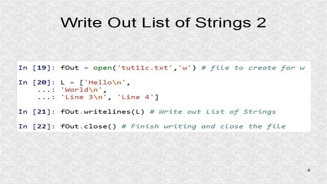 Tutorial 11. Python Files смотреть онлайн