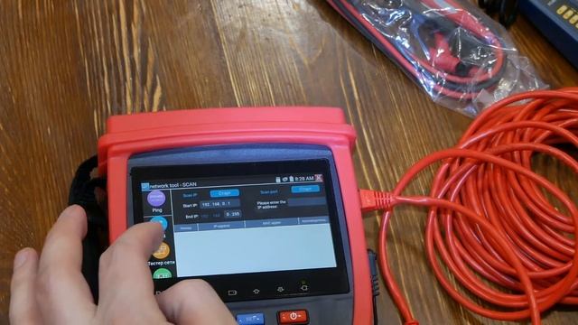 Тестер монтажника для видеокамер (Обзор) [cctv Avt Ipc Tester 4300 Tdr]