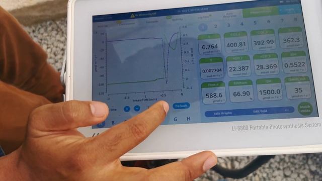 LI6800 LiCOR Photosynthesis Machine- Create Logfile, Do Survey Measurement, Logging Data Points смотреть онлайн