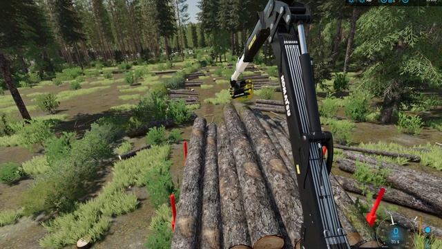 FS22?Logging?New Map?Komatsu 895?We ship 6-meter logs. I think the customer will be satisfied? смотреть онлайн