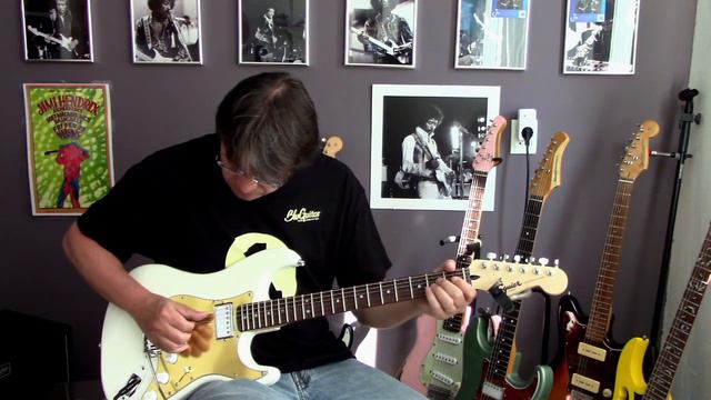 Demo of my modded Squier Bullet!