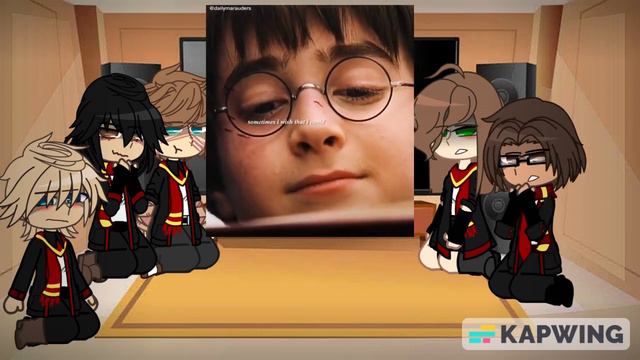 Past Marauders + Lily react to Harry Potter // short // 1/2 смотреть онлайн