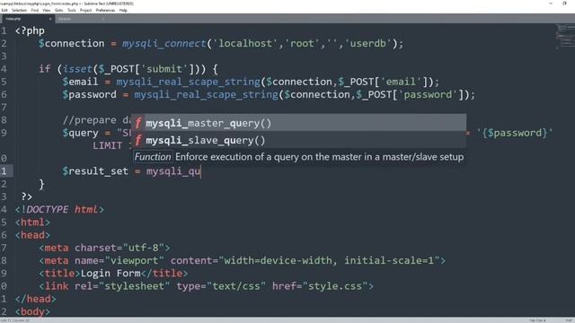 Php login form with session and MySQL - Sinhala смотреть онлайн