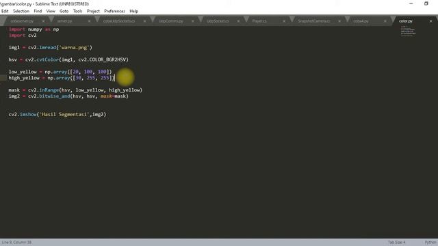 Image Segmentation dengan Color Space (OpenCV-Python Tutorial) Part 1 смотреть онлайн