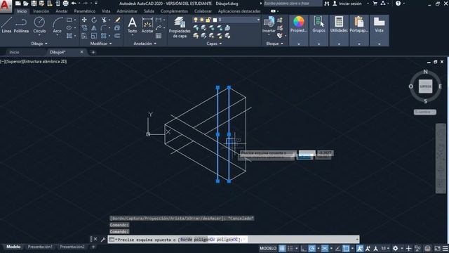 Triángulo Imposible (AutoCAD) | Optical Illusion Drawings